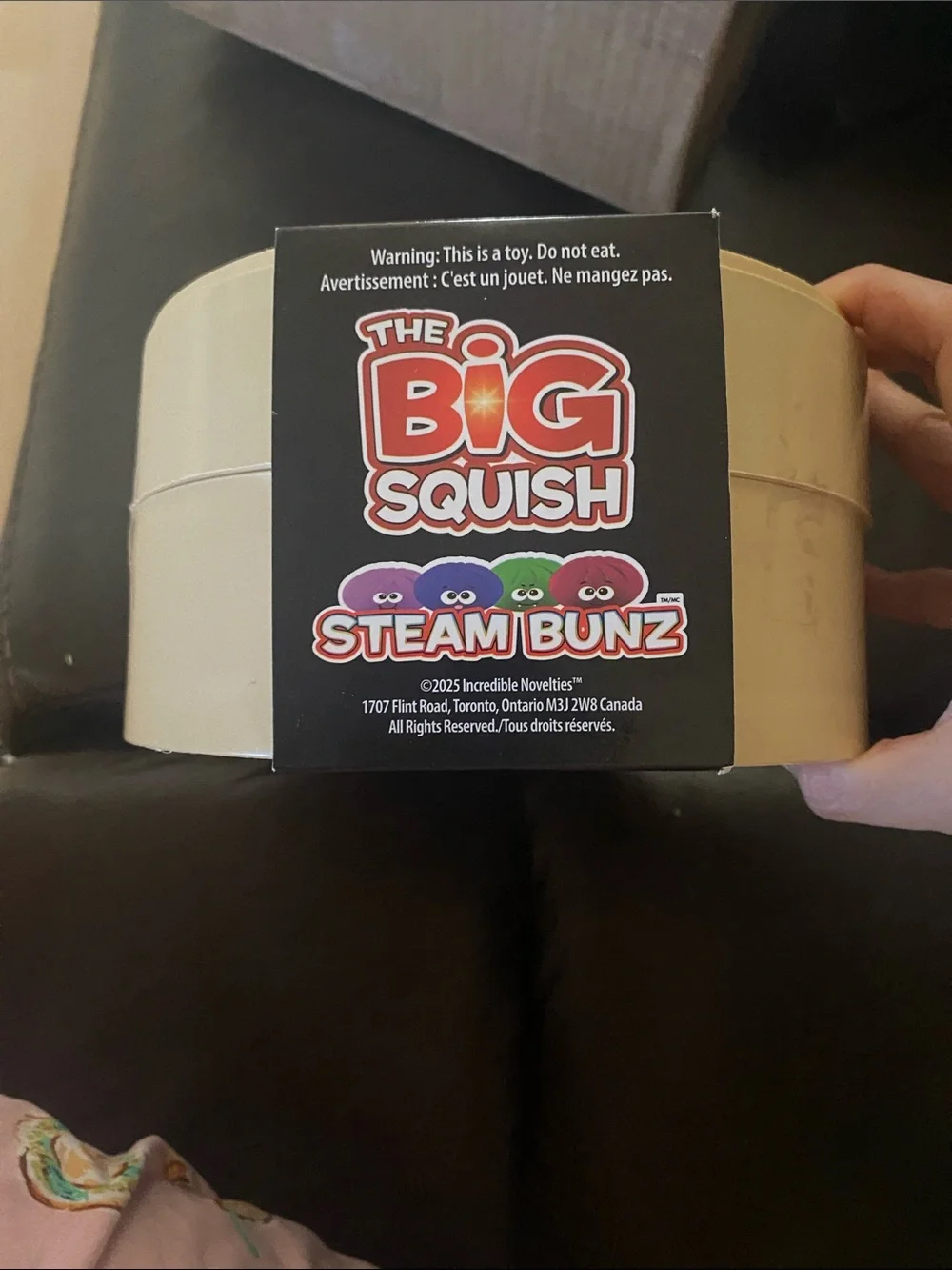 The Big Squish Steam Bunz Mystery Color Squishy Toy - Beige